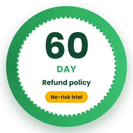Go Digital Income official website 60-day refund policy badge